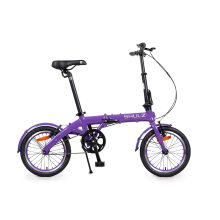 16 Inch Hopper Aluminum Alloy Folding Bike Single Speed